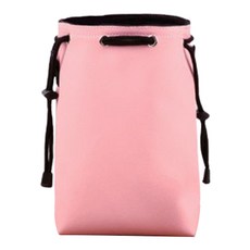 Daysoy 彩色防水相機鏡頭收納包 L, 1個, 單一商品(粉紅色)