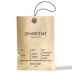 제니센트 퍼퓸 사쉐 본품, 40g, 1개, 로지 서프