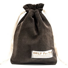 데이소이 다용도 코듀로이 카메라 렌즈 파우치 S, 단일상품(카키), 1개