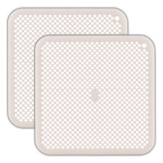 FLaiTO 矽膠排水孔蓋, Ivory, 2個