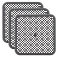 FLaiTO 矽膠排水孔蓋, 灰色, 3個