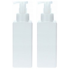 G&Y 泡沫按壓空瓶 650ml, 白色, 2個