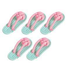 Ttpet 狗狗紗線繩拉扯遊戲拖鞋玩具, 混合顏色, 5個