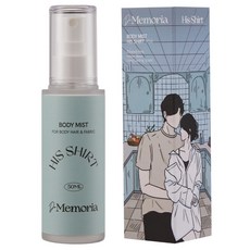 De Memoria 身體噴霧 04 他的襯衫, 50ml, 1個