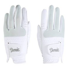 DENNIS 女用涼感夏日防曬高爾夫手套 雙手用, 白薄荷綠, 1組
