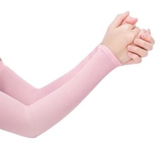 Jjae Jjae市集 手腕袖套 CTY-003 2入, 粉紅色, 3個