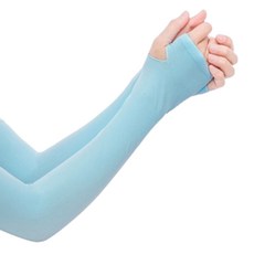 째째마켓 손등 팔토시 CTY-004 2p, 블루, 3개