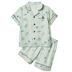 첨이첨이 아동용 냉감 HSC공 반팔 잠옷 11 상하의 세트