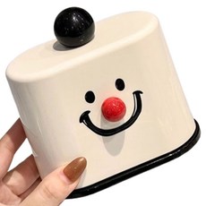 Healthy Dot 多用途牙籤盒, 1個, 紅鼻子微笑