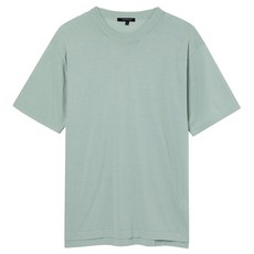 파렌하이트 남성용 쿨터치 솔리드 라운드넥 반팔 니트 FEUCD8313