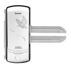 EVER NET 掀蓋式玻璃門專用輔助鎖 無把手門鎖 GX-POINT-N, 顧客自行安裝