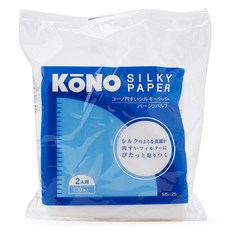 KONO MS 25 咖啡濾紙 2人份, 1個, 100入