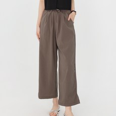 모이르벨라 여성용 루즈 와이드 밴딩 팬츠 P24SS2-A0397
