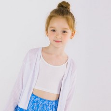 ILoveJ 女童 J.J V領 夏季 針織外套