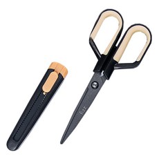 Tukobi 多功能可分離式剪刀 + 美工刀套組, 1套, 黑色