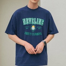 앨빈클로 NEVELINE 마운티널스 오버핏 통기성 반팔 티셔츠 AST3812