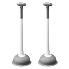 World Clean 簡易馬桶疏通器 2入, 灰色, 2個