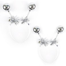 PARTYSHOW 鏡面球派對髮箍, 1入, 2個