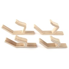 머든랩 휴대용 우드 가방 책상걸이 18T x 2p + 36T x 2p 세트, 1세트