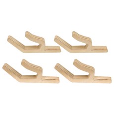 머든랩 휴대용 우드 책상걸이 15T 2p + 24T 2p 세트, 1세트