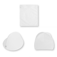 BY HOME 實用洗衣袋套組, 白色, 1套