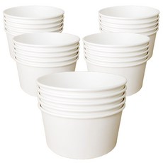 微波爐用紙容器 不含蓋 1500ml, 25個, 1入