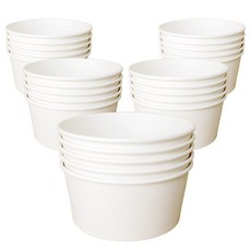 Bloom at home 微波爐用紙容器 不含蓋 1.1L, 25個, 1入