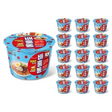 Baehongdong 大碗麵 116g, 16個