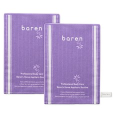 baren 居家SPA柔軟去角質巾, 1入, 2個