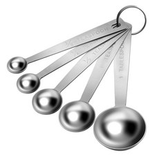 WAGENSTEIGER 不鏽鋼量匙 5種組, 1套