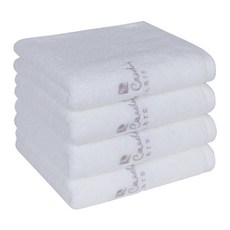 pierre cardin 皮爾卡登 莫代爾毛巾 170g, 4個, 白色