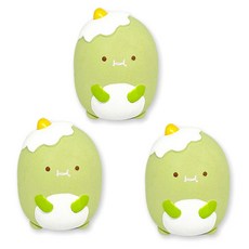 Momo Pet 狗狗乳膠玩具, 綠色企鵝, 3個
