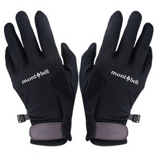 mont-bell 男士編織網眼長手套 ML5OG15S012, 1個, FOGGYBLACK