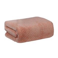Sonio 蓬鬆柔軟現代浴巾 80 x 150 cm, 1個, 01 磚紅色