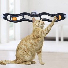 Lutz 貓咪滾球軌道 57 x 10 cm, 1個, 灰色