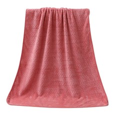 소니오 해피 홈 소프트 목욕 바스타월 70 x 140 cm, 05 브릭레드, 1개