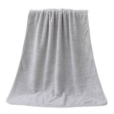 소니오 해피 홈 소프트 목욕 바스타월 70 x 140 cm, 04 그레이, 1개