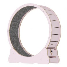 soonZAM 貓咪貓步道 跑步機 貓抓板 室內運動訓練 健身器材, 1個, 粉紅色