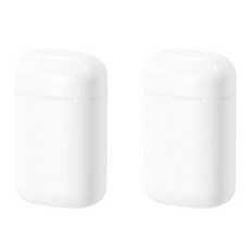 lovinglab 便攜式肥皂盒, 白色, 2個