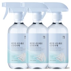 Homekeeping 潔淨清新織物除臭劑 潔淨香氛 正裝, 500ml, 3個