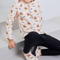 Bebechat 男童汽車圖案兩件式防曬泳衣