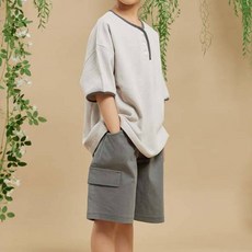 vavkids 兒童透氣工裝短褲