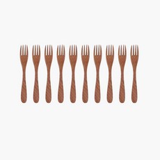 NICOTT 木質甜點叉 S, 單色, 10個