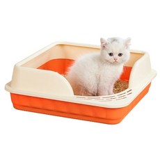 PEONIST 貓方形廁所, 01 橙色, 1個