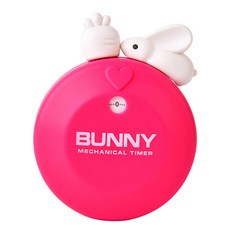 GUNU 주방용 캐릭터 자석 타이머, 핑크, 1개