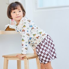 Bebechat 男童狩獵風衝浪褲上下防曬泳衣