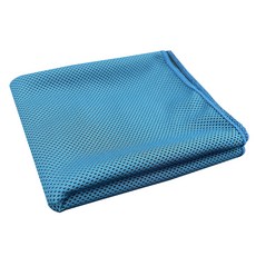 월드크린 그레슬린 쿨링 스포츠 타월 30 x 80cm, 블루, 1개