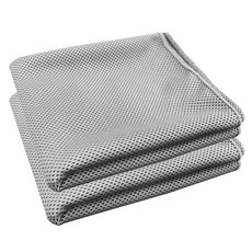 World Clean Greslin 涼感運動毛巾 30 x 80cm, 2個, 灰色