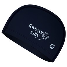 RALLY 運動成人用聚氨酯塗層設計泳帽 ORUC812, 1個, 海軍藍