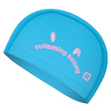 RALLY 運動兒童款聚氨酯塗層設計泳帽 ORKC818, 1個, 天藍色